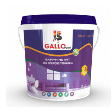 Sơn Trong Nhà  Siêu Bóng SAPPHIRE 18 LÍT