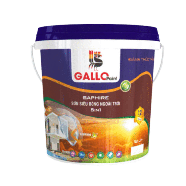 Sơn Ngoài Nhà Siêu Bóng SAPPHIRE 18 LÍT